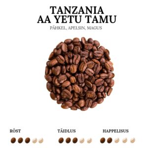 Tanzanija AA Yetu Tamu kokybiška kava